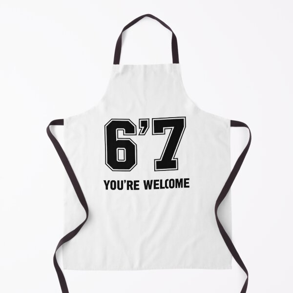 Item preview, 6'7 You're Welcome | Viral Tall Boy Meme T-Shirt designed and sold by Design_Your_Day.