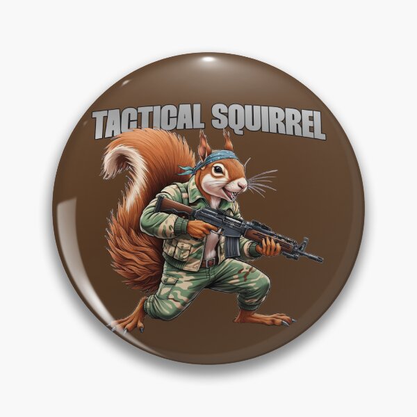 Item preview, Tactical Squirrel Military Humor Gift designed and sold by Uniquely Yours.