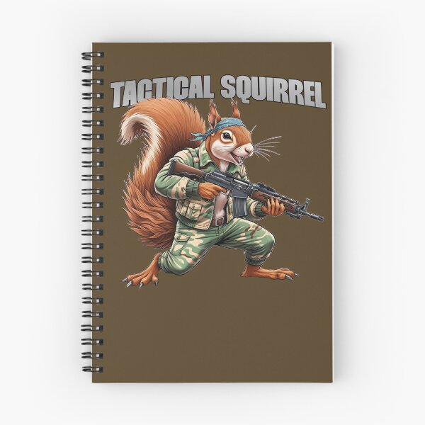 Item preview, Tactical Squirrel Military Humor Gift designed and sold by Uniquely Yours.