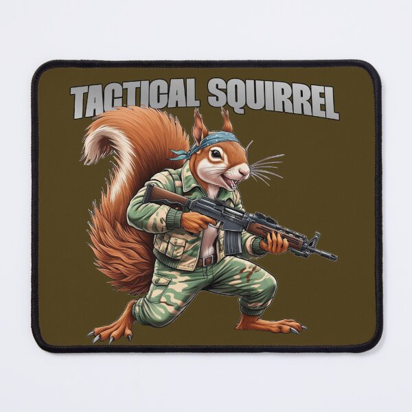 Item preview, Tactical Squirrel Military Humor Gift designed and sold by Uniquely Yours.