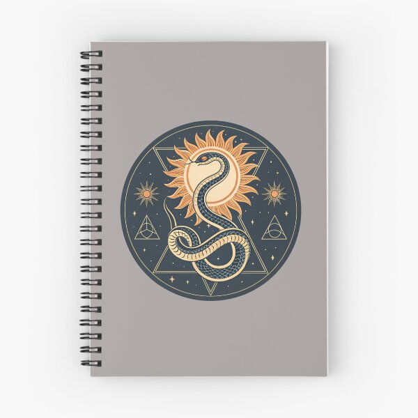 Item preview, Snake coiled around sun disk , rebirth symbolism  designed and sold by Lucky 777.