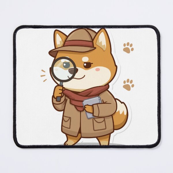 Item preview, Detective Shiba – Case Solved! ?️♂️? designed and sold by MzulhilmiZam.