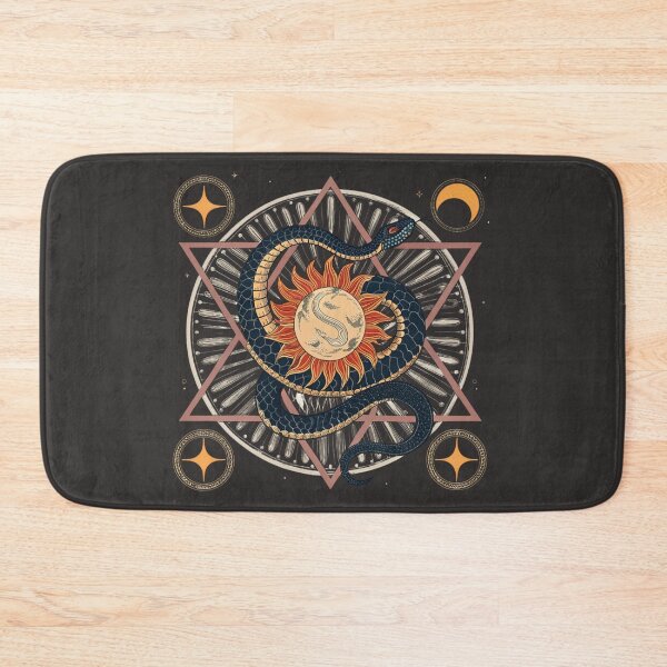 Item preview, Snake coiled around sun disk , rebirth symbolism  designed and sold by Lucky 777.