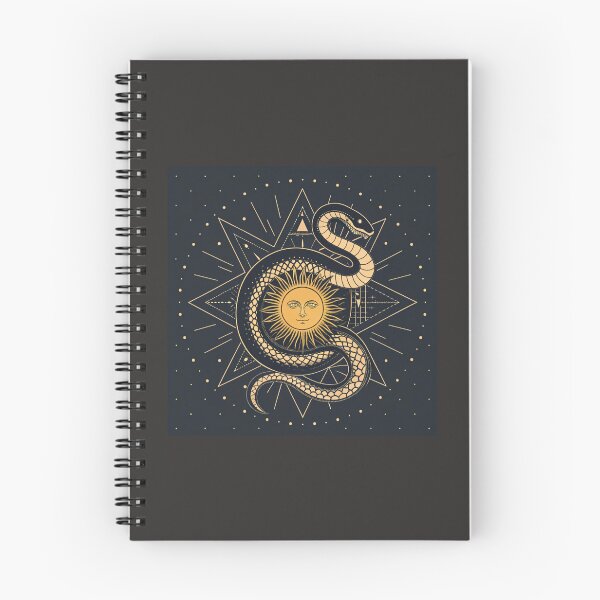 Item preview, Snake coiled around sun disk , rebirth symbolism  designed and sold by Lucky 777.