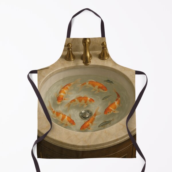 Item preview, Koi Swimming in a Sink designed and sold by thehaywirehoney.