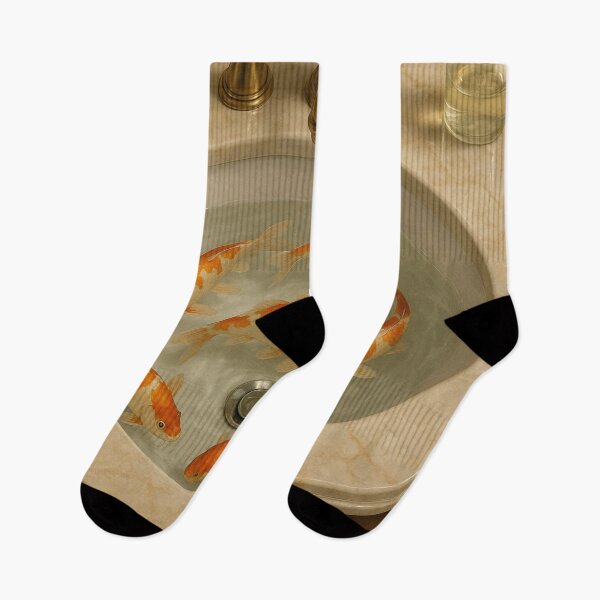 Item preview, Koi Swimming in a Sink designed and sold by thehaywirehoney.