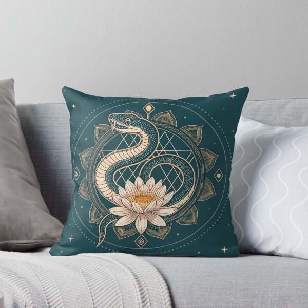 Item preview, Snake coiled around sun disk , rebirth symbolism  designed and sold by Lucky 777.