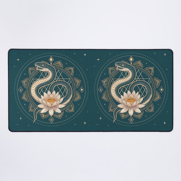Item preview, Snake coiled around sun disk , rebirth symbolism designed and sold by Lucky 777.