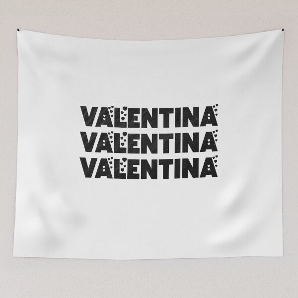 Item preview, Valentina Personalized Custom Girl Name designed and sold by Watsonarts.