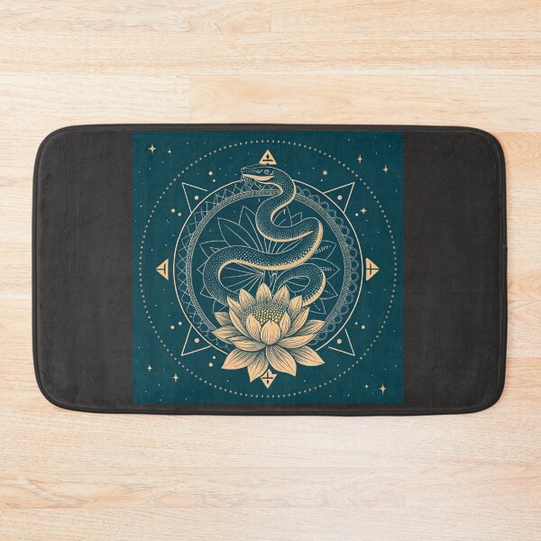 Item preview, Snake coiled around sun disk , rebirth symbolism  designed and sold by Lucky 777.