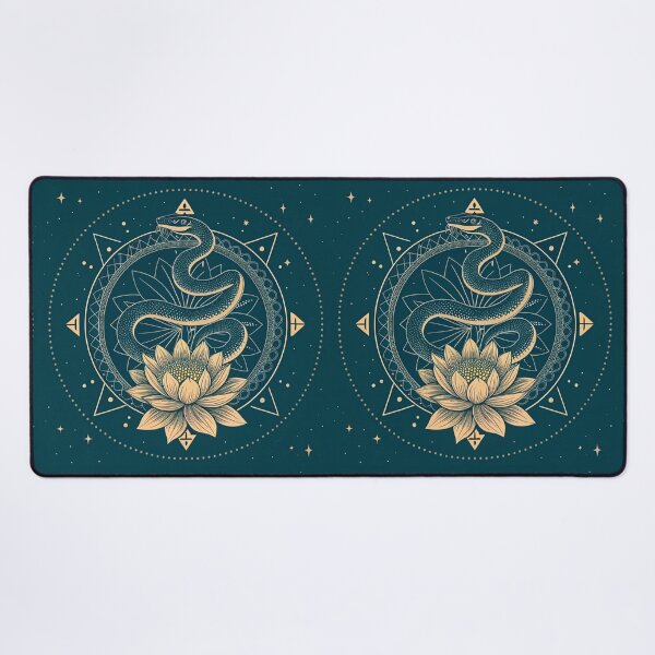 Item preview, Snake coiled around sun disk , rebirth symbolism designed and sold by Lucky 777.