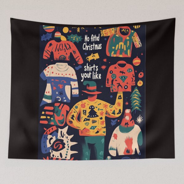 Item preview, No fitted Christmas shirt yout like. designed and sold by  ViralVisionsCreating .