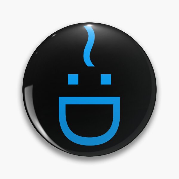 Item preview, Dedalvs Smiley (Blue) designed and sold by LangTime Studio.