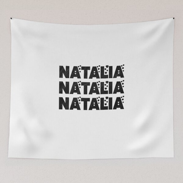 Item preview, Natalia Personalized Custom Girl Name designed and sold by Watsonarts.