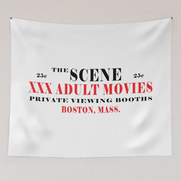Item preview, The Scene - Boston, Mass - Sign designed and sold by SouthShorePics.