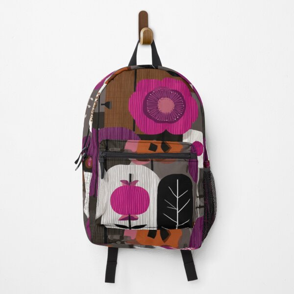 Item preview, Scandinavian Marimekko Fuchsia & Purple designed and sold by CraftedHome.