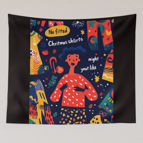 Item preview,  No fitted Christmas shirt yout like. designed and sold by  ViralVisionsCreating .