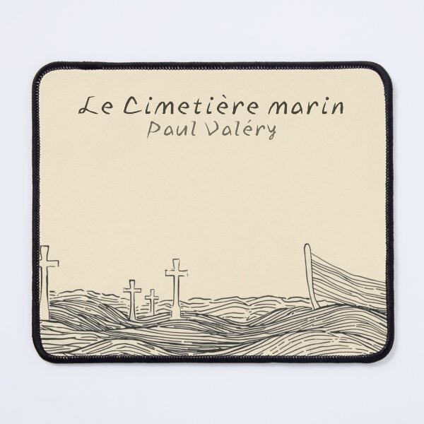 Item preview, 'Le Cimitière marin', by Paul Valéry (The Graveyard by the sea) designed and sold by Filologica.