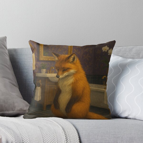 Item preview, Fox on a Scale designed and sold by thehaywirehoney.