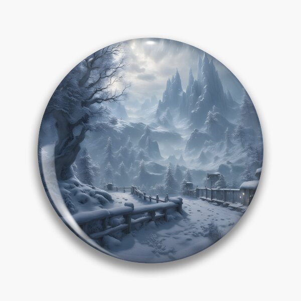 Item preview, Frozen Fury: The Heart of the Blizzard designed and sold by PawPrintedArt.