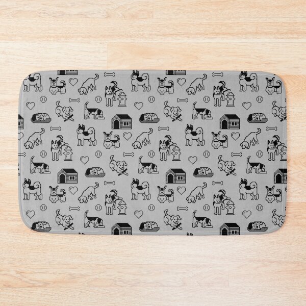 Item preview, Pixel Dogs in Monochrome Palette designed and sold by illucalliart.