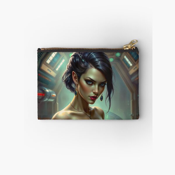 Item preview, The Enigmatic Lady Vallarelcia Of Xzelphious Prime Mesmerizing AI Concept Art by Xzendor7 designed and sold by Xzendor7 Digital Art Creations.