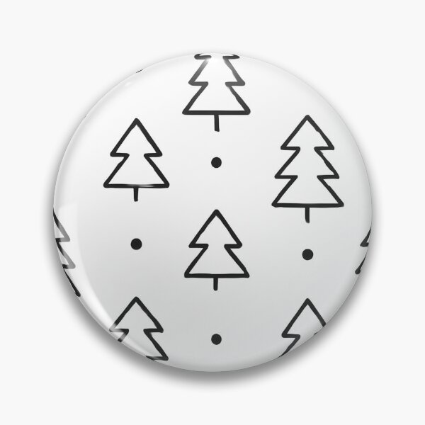 Item preview, Minimalist Christmas Tree Pattern – Modern Holiday Vibes designed and sold by Geafixy.