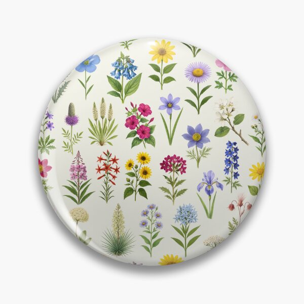 Item preview, Wildflowers of Colorado Illustration Chart designed and sold by kakarikihill.