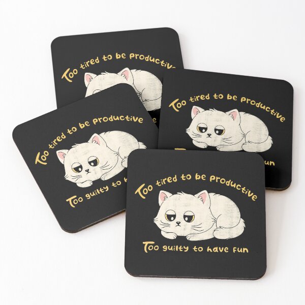 Item preview, Too tired to be Productive designed and sold by loobsart.
