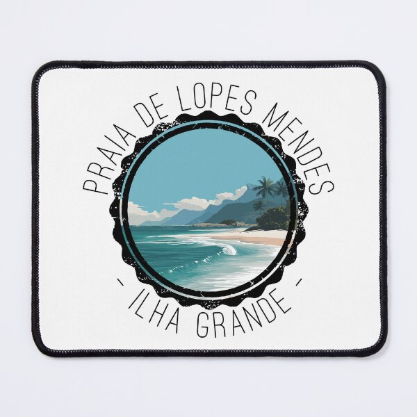 Item preview, Praia de Lopes Mendes - Ilha Grande (with Black Lettering) designed and sold by VelvetRoom.