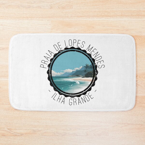 Item preview, Praia de Lopes Mendes - Ilha Grande (with Black Lettering) designed and sold by VelvetRoom.