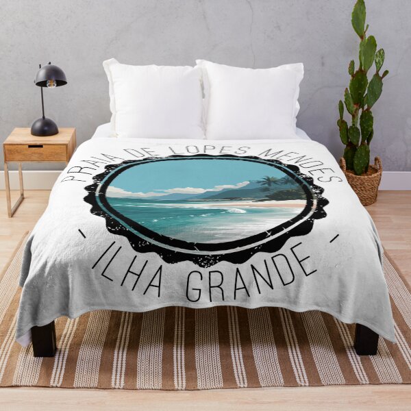 Item preview, Praia de Lopes Mendes - Ilha Grande (with Black Lettering) designed and sold by VelvetRoom.