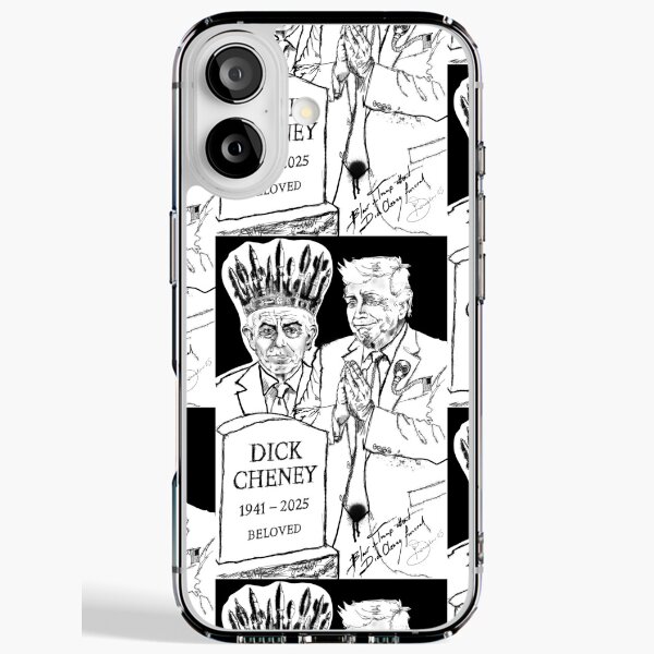 The War Crown: Blair and Trump Attend Cheney’s Funeral (2025) iPhone Soft Case