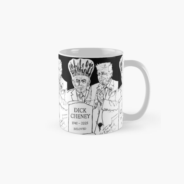 The War Crown: Blair and Trump Attend Cheney’s Funeral (2025) Classic Mug