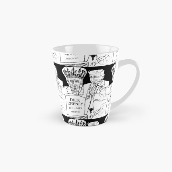 The War Crown: Blair and Trump Attend Cheney’s Funeral (2025) Tall Mug