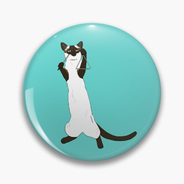 Item preview, Triangle Playing Cat designed and sold by Stephanie Hardy.