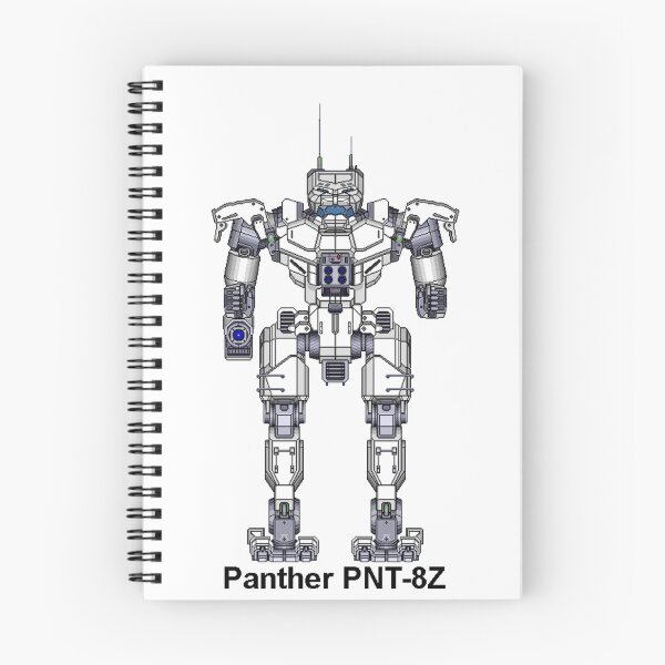 Item preview, Panther PNT-8Z (White) - Inner Sphere BattleMech designed and sold by DagleysDesigns.