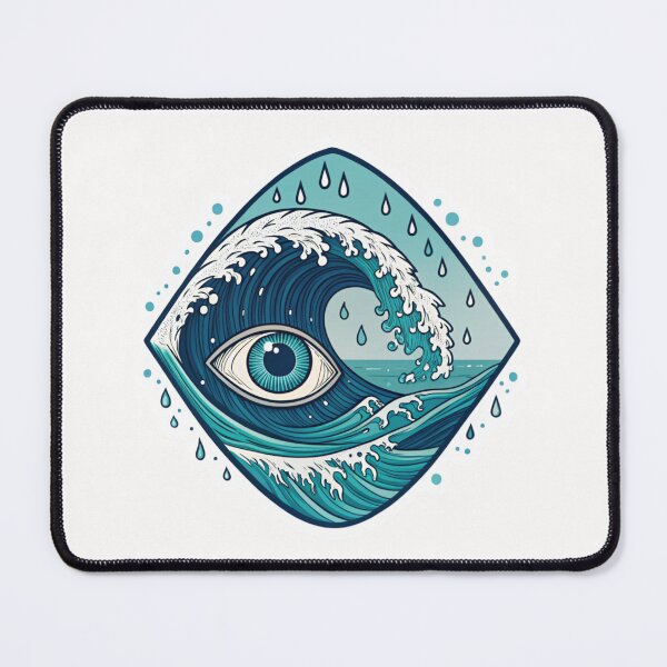 Item preview, Evil eye fro ocean waves  designed and sold by Lucky 777.
