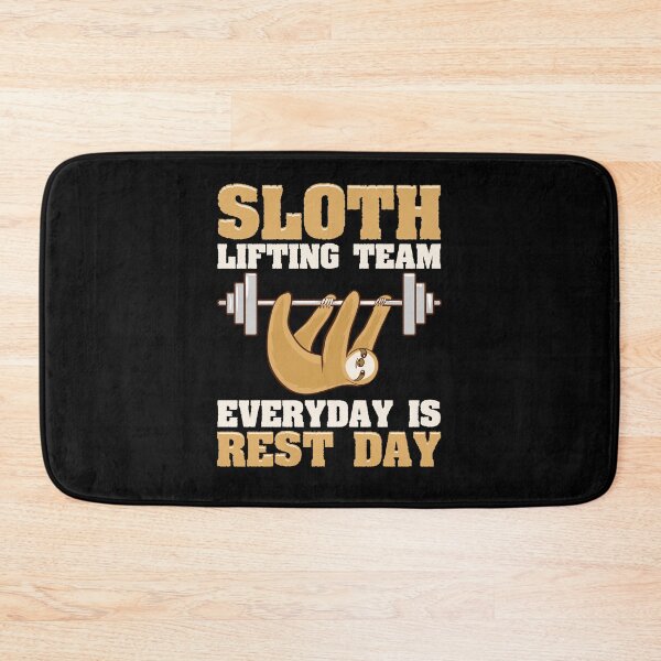 Item preview, Sloth Lifting Team Every Day Is Rest Day Conserving Energy designed and sold by Maria Garcia.