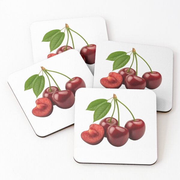 Item preview, Hand Drawn Cherry Fruit Illustration designed and sold by CottonandQuill.