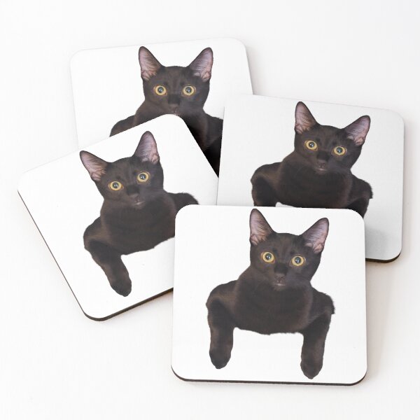 Item preview, Cute Black Cat Lounging designed and sold by HuzzaCreative.