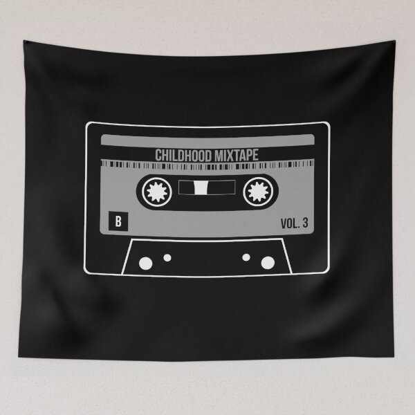 Item preview, Audio Cassette Childhood Mixtape designed and sold by PriebeDesign.