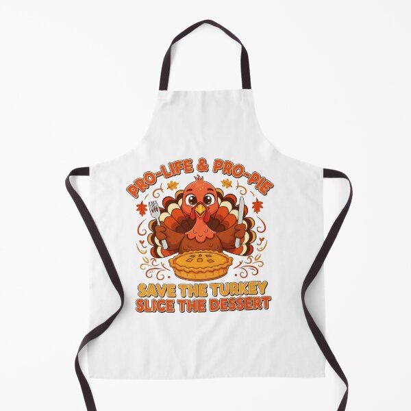 Item preview, Pro-Life and Pro-Pie Funny Thanksgiving Turkey and Pie Lover designed and sold by Mad Mama Designs.