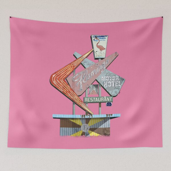Item preview, The Flamingo Motor Hotel designed and sold by PatArtByKevin.