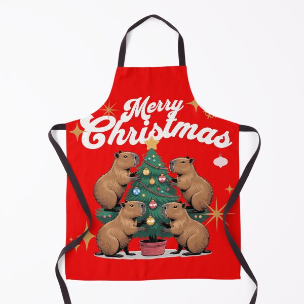 Item preview, Capybara Christmas Gathering designed and sold by GreenKaiju.