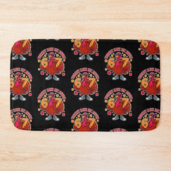 Item preview, Turkey Says Six Seven  designed and sold by WoodburyLake.