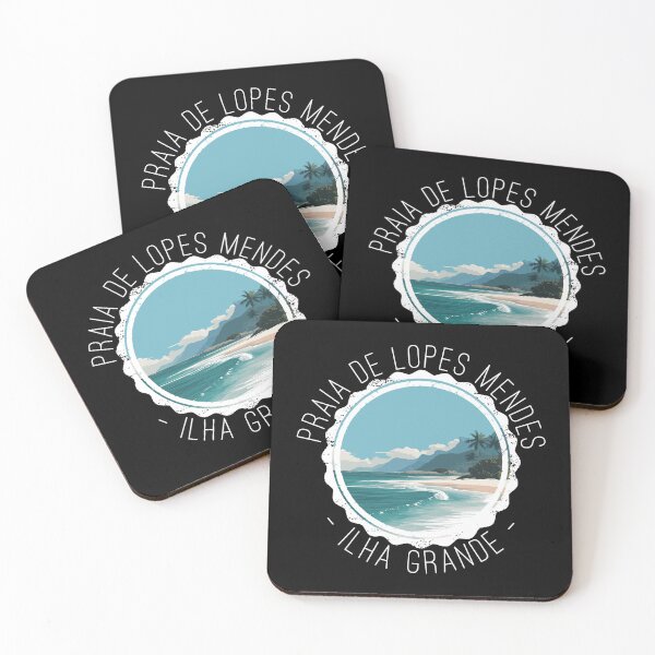 Item preview, Praia de Lopes Mendes - Ilha Grande (with White Lettering) designed and sold by VelvetRoom.