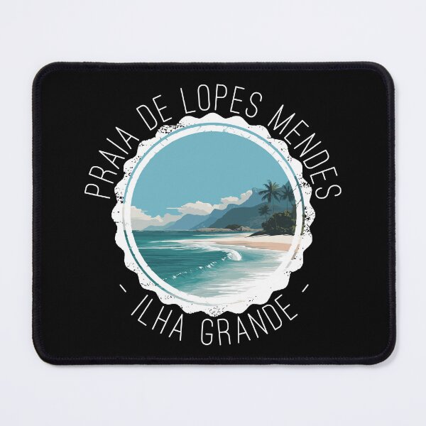 Item preview, Praia de Lopes Mendes - Ilha Grande (with White Lettering) designed and sold by VelvetRoom.