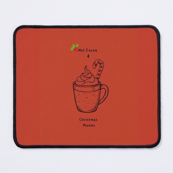 Item preview, Gingerbread Man Hot Cocoa Christmas Pattern designed and sold by Cozy Doodle Club.