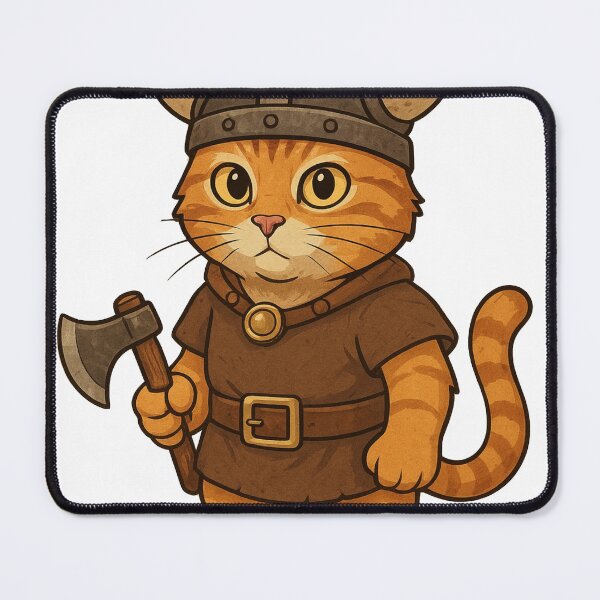 Item preview, Cute Viking Cat designed and sold by Keios Cool Apparel.